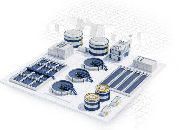 Integrated solutions for water treatment